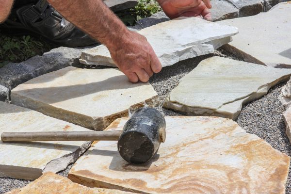 Cost of Stone Sidewalk Installation in Greenwood