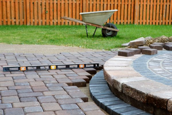 Brick Paver Patio Installation in Greenwood